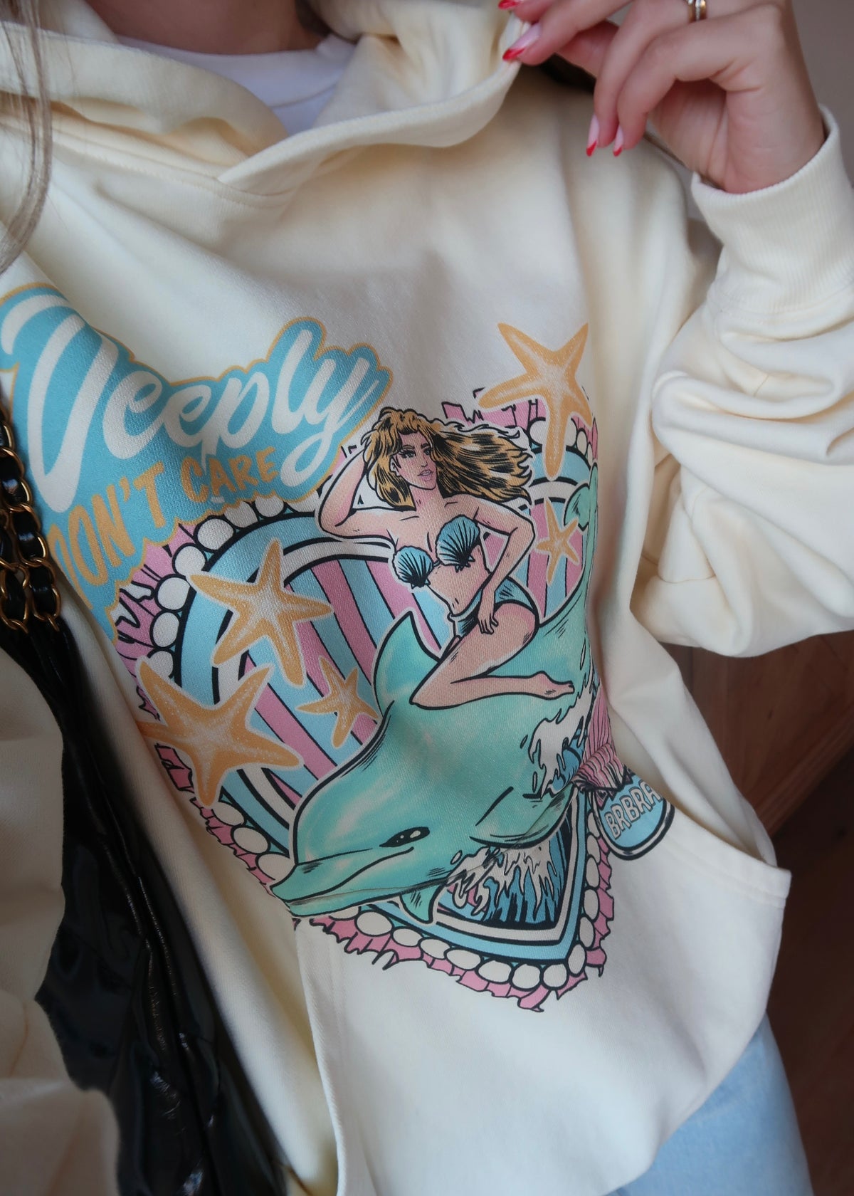 deeply don’t care hoodie