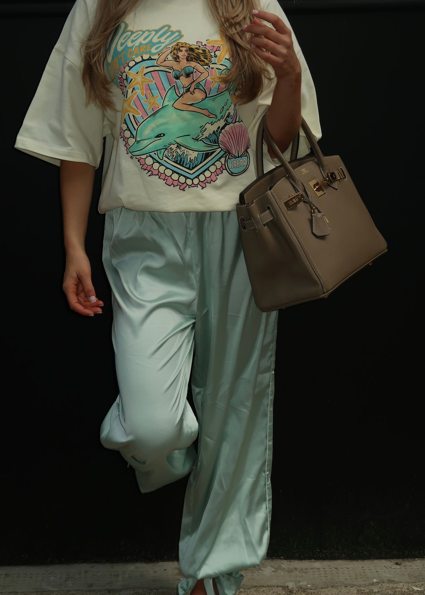 deeply don’t care boxy tee