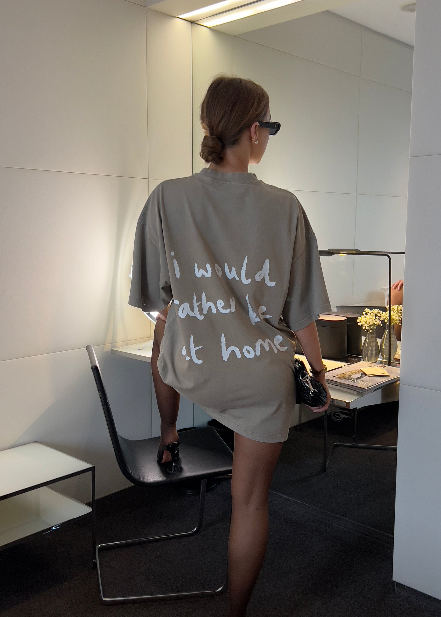 rather be at home tee