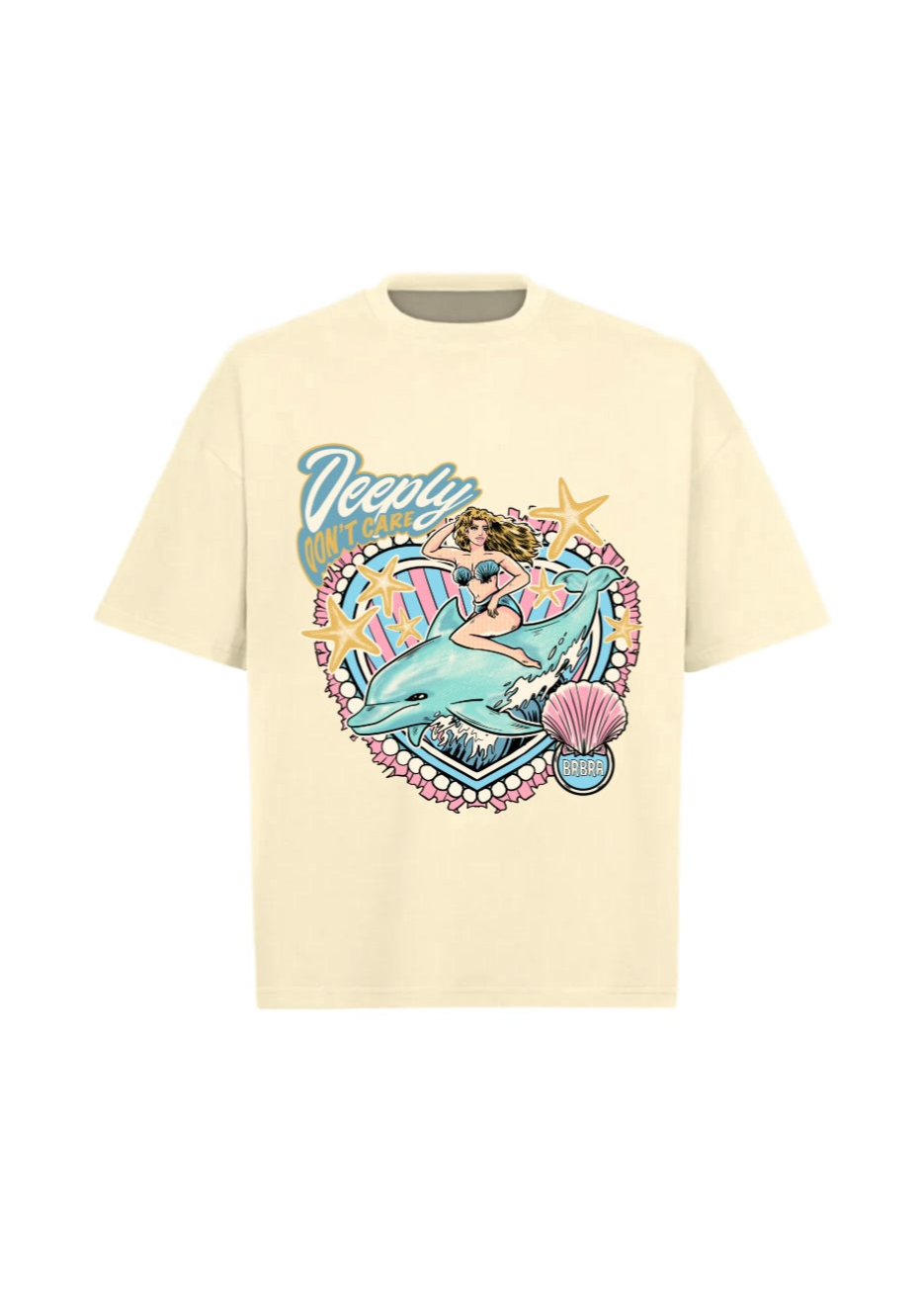 IMPERFECT Deeply Don’t Care Boxy T-shirt (XL, XXL)
