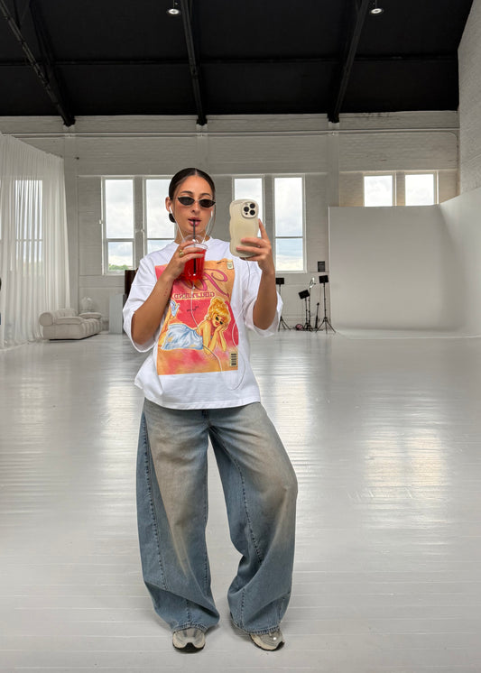 hot girlfriend boxy tee