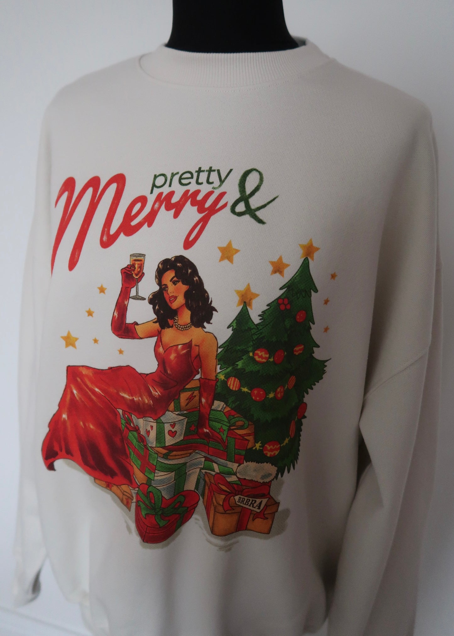 pretty and merry sweatshirt