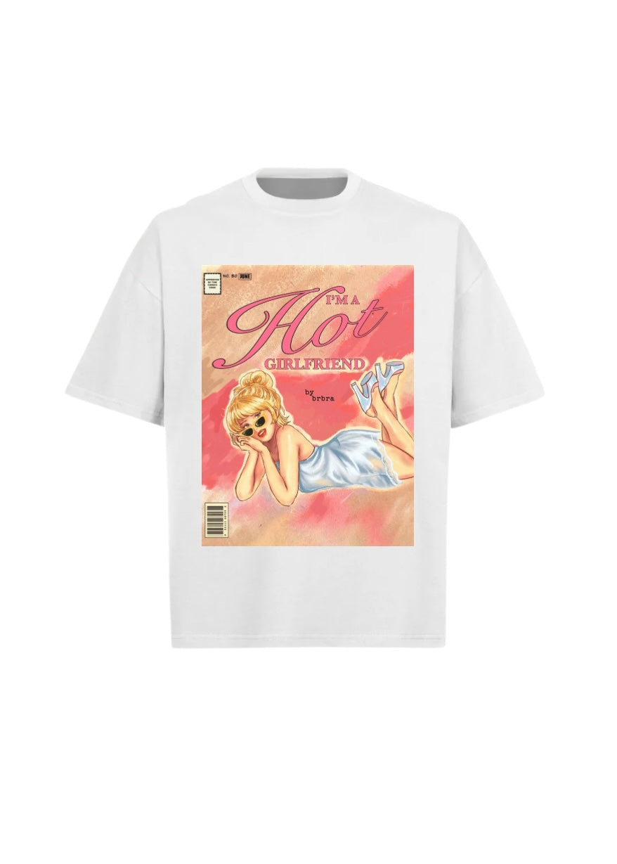 hot girlfriend boxy tee