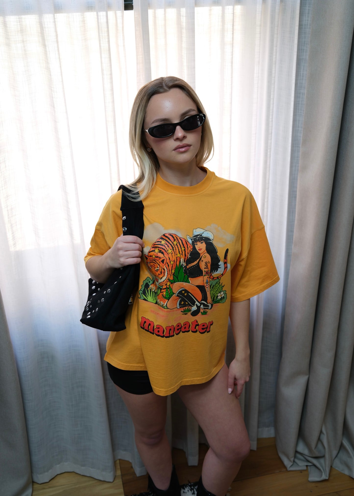 maneater boxy tee