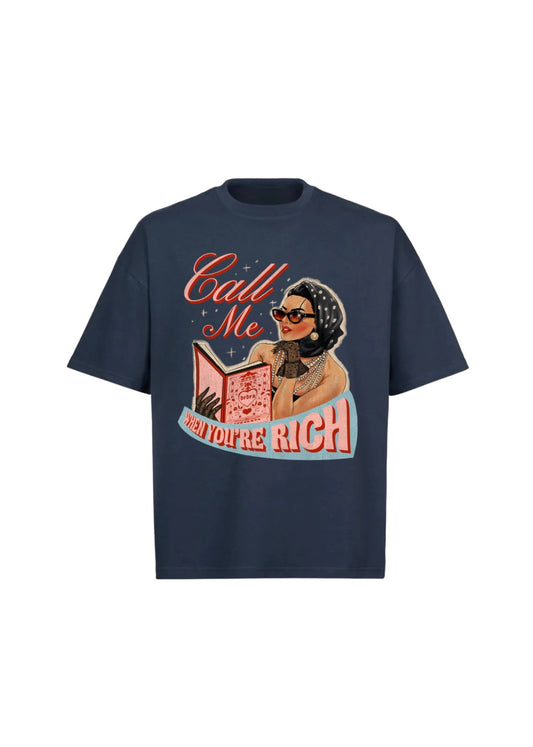 when you’re rich boxy tee