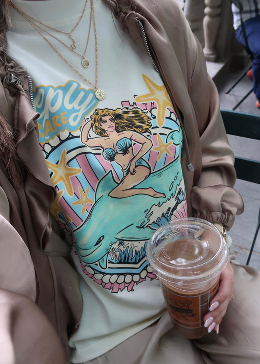 IMPERFECT deeply don’t care boxy tee