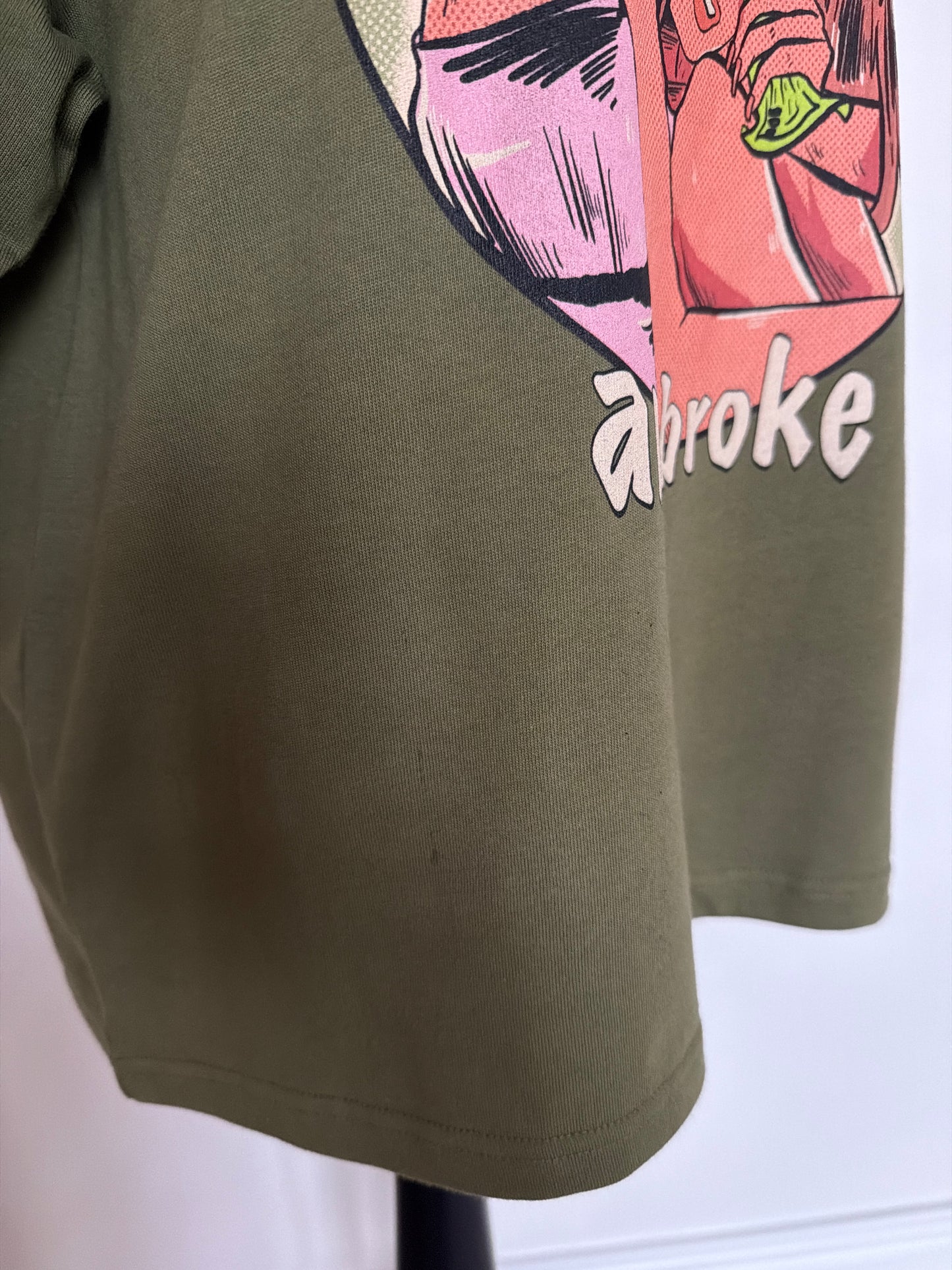 IMPERFECT tired & broke boxy tee