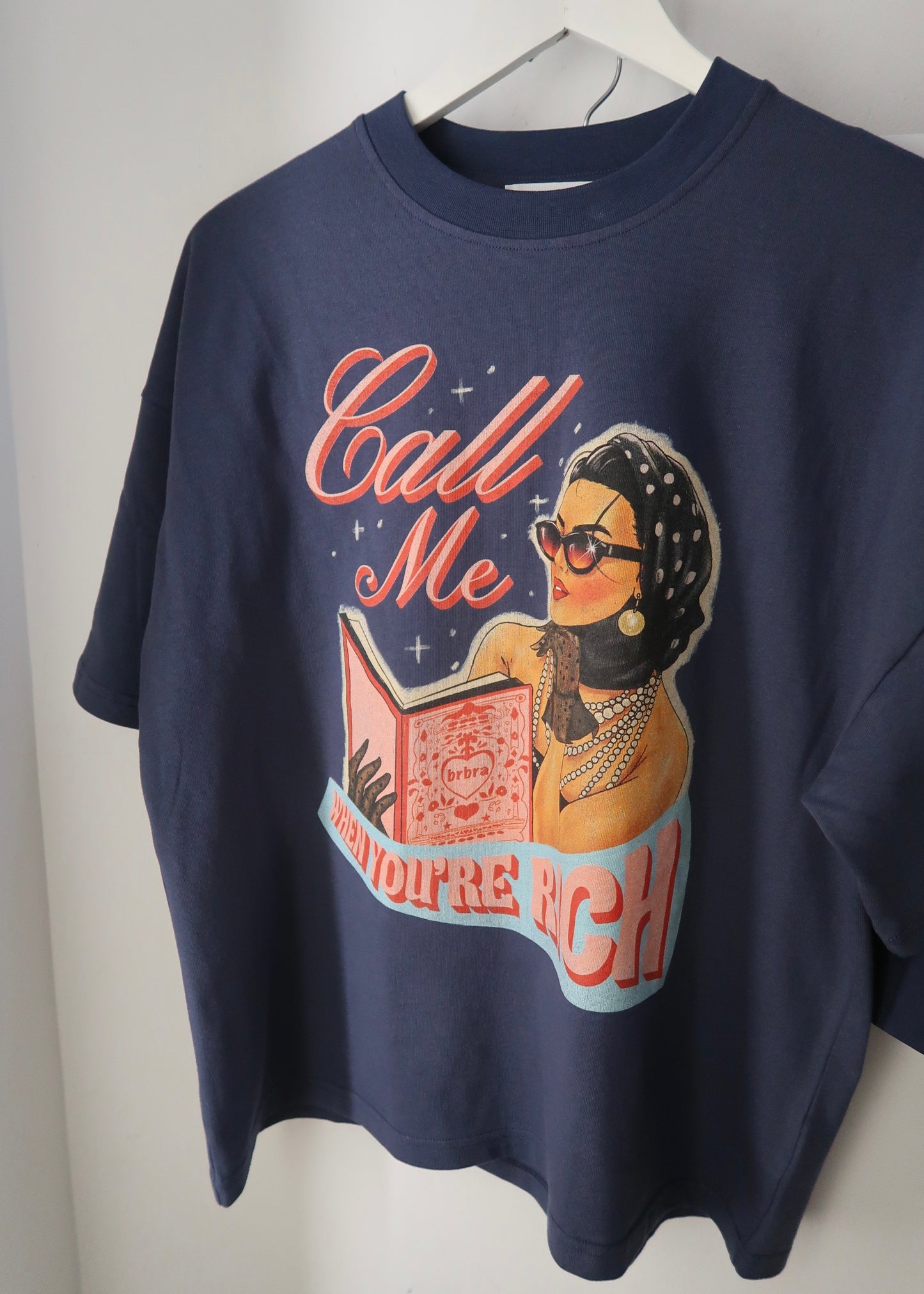 when you’re rich boxy tee