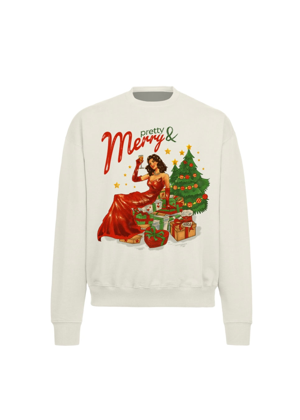 pretty and merry sweatshirt