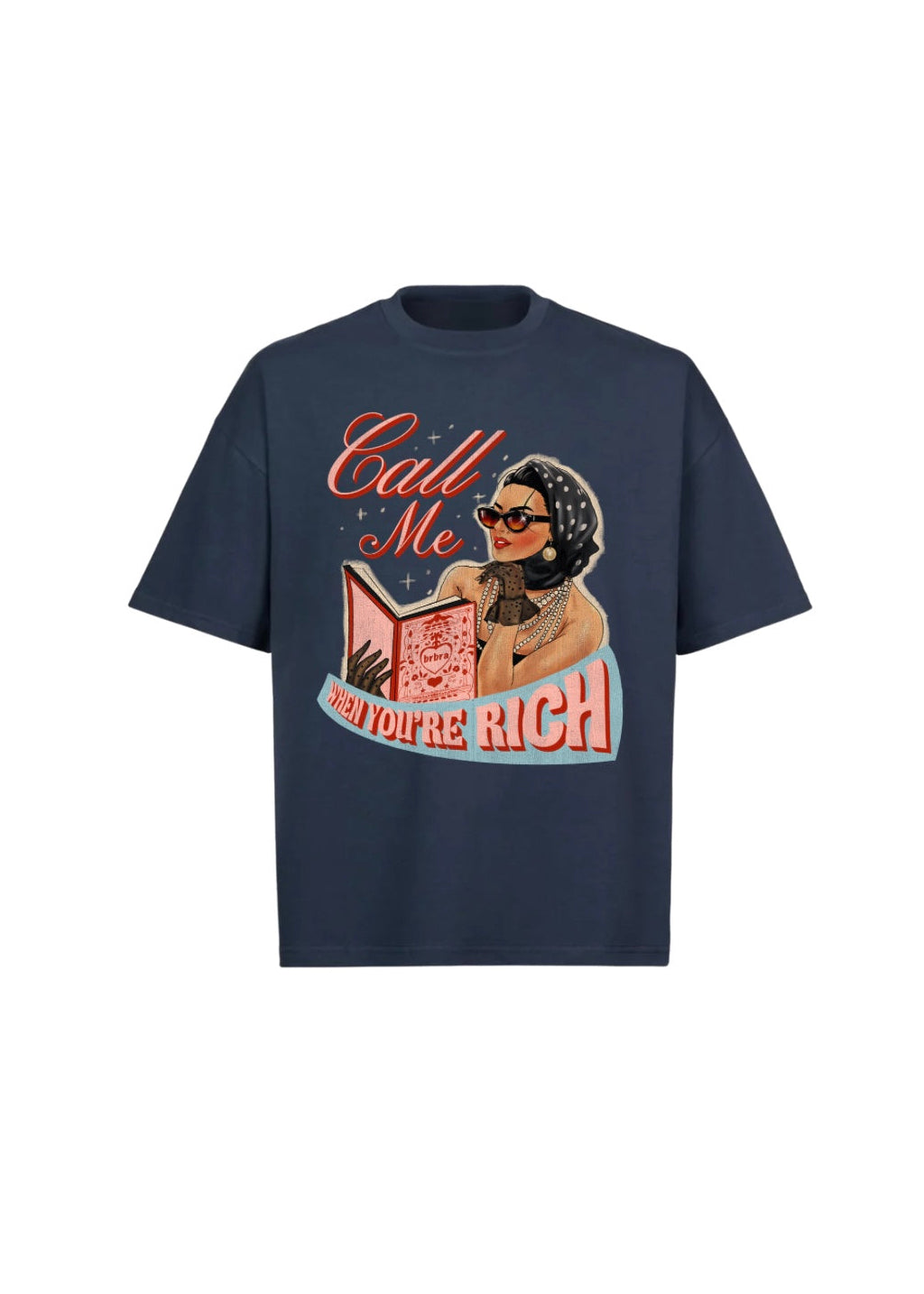 when you’re rich boxy tee