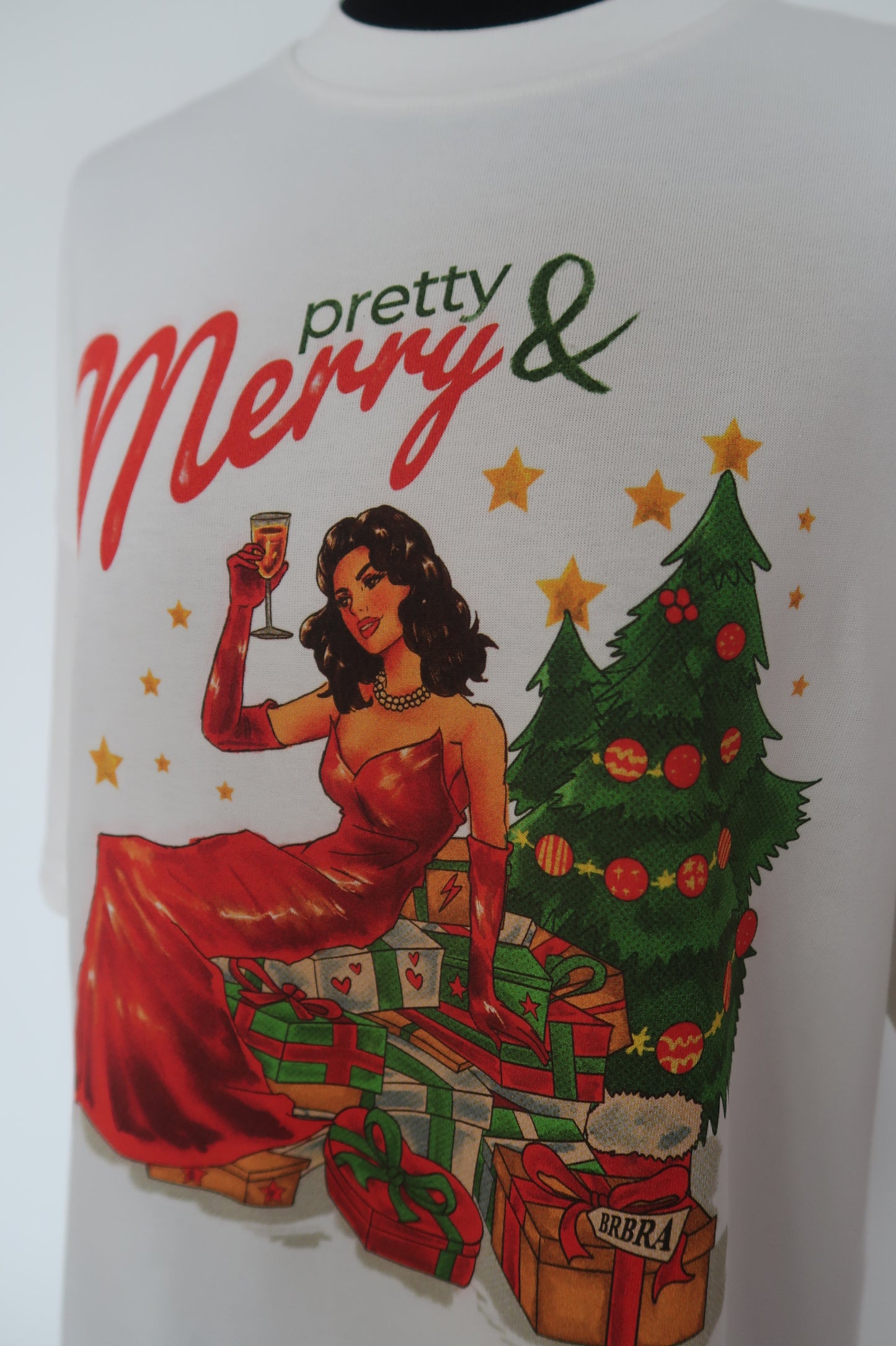 pretty and merry boxy tee